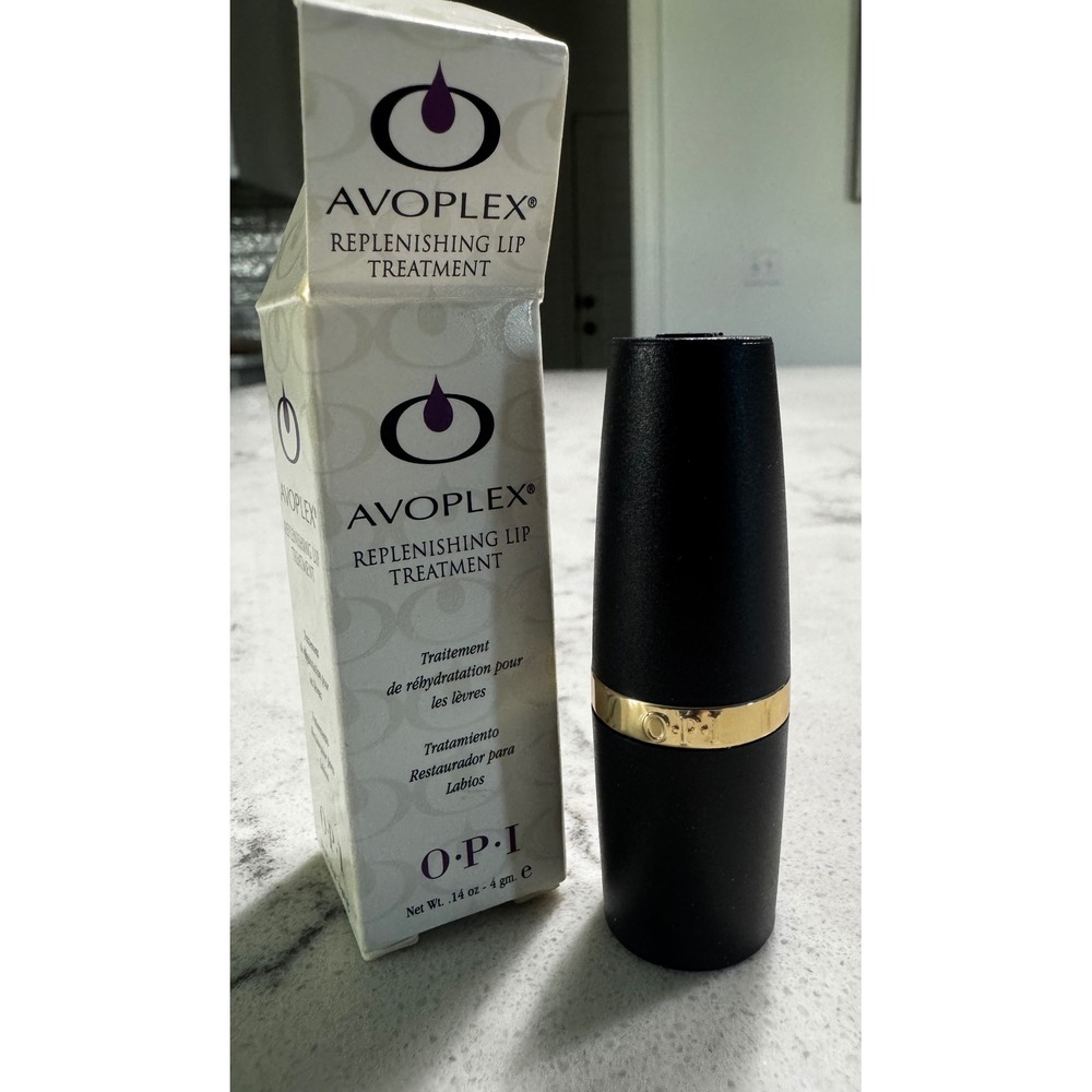 New OPI Avoplex Replenishing Lip Treatment 0.14oz / 4g Balm Discontinued NIB Vtg - Picture 3 of 6